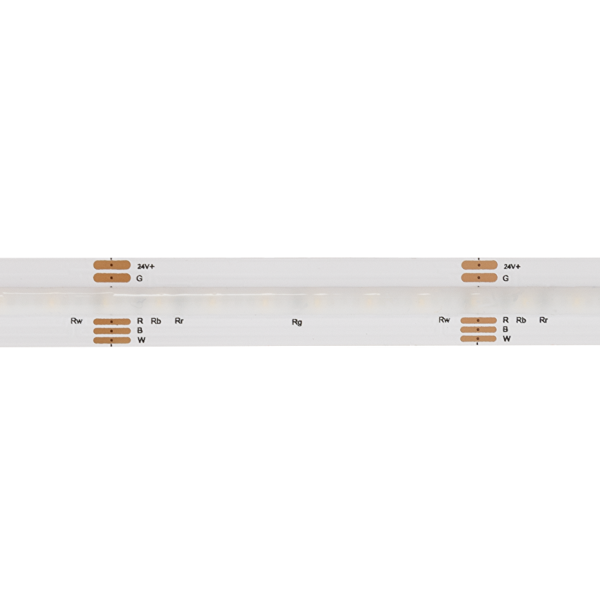ПРОФЕСИОНАЛНА LED ЛЕНТА 15.8W/M, RGB+4000K, 24V DC, 560 LED/M, COB