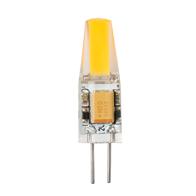 LED ЛАМПА 1.5W, G4, 4000K, 12 V DC, НЕУТРАЛНА СВЕТЛИНА, COB, 1 БР. / БЛИСТЕР