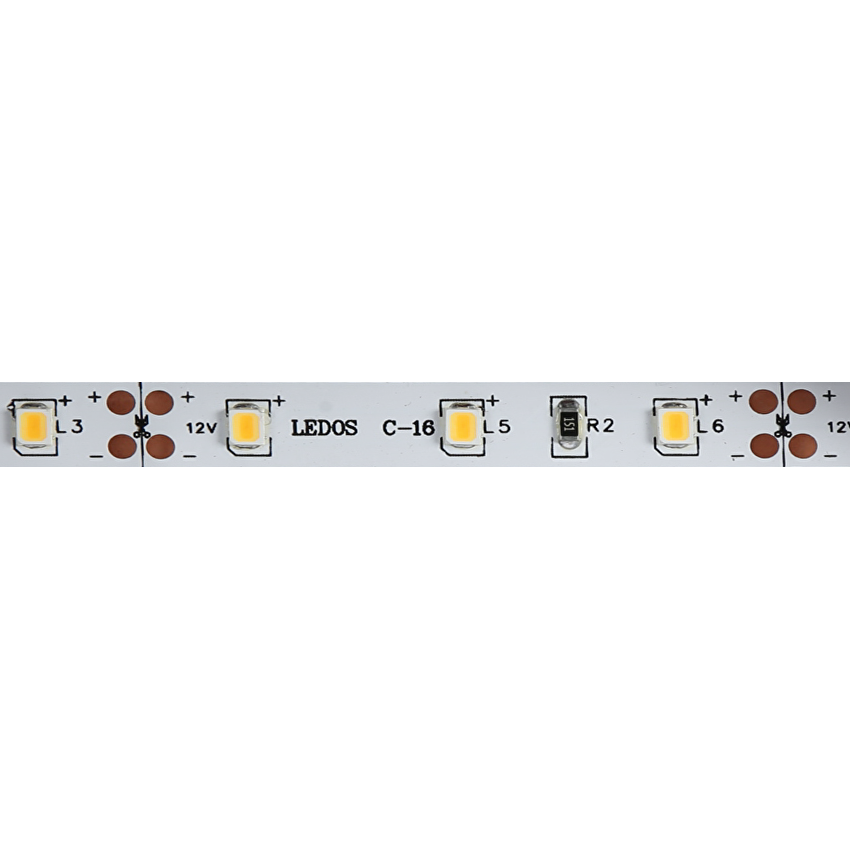 LED ЛЕНТА, 4.8W/M, 4000K, 12V DC, SMD2835, 60 LEDS/M, IP65