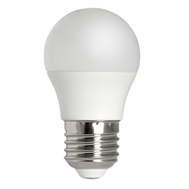 LED ЛАМПА ТОПКА ЗА НИСКО НАПРЕЖЕНИЕ 5W, E27, 3000K, 12-24V AC/DC, ТОПЛА СВЕТЛИНА