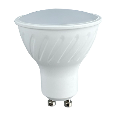 LED ЛАМПА ЛУНИЧКА 6W, GU10, 3000K, 220-240V AC, ТОПЛА СВЕТЛИНА