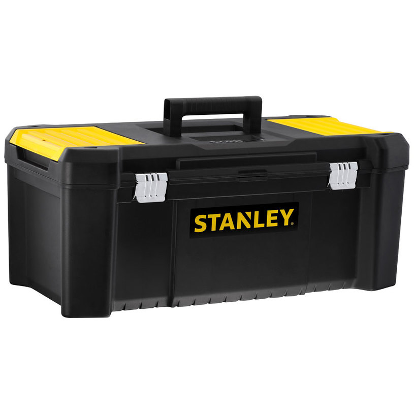Куфар Stanley пластмасов за инструменти 482x254x250 мм, черен/жълт, Essential