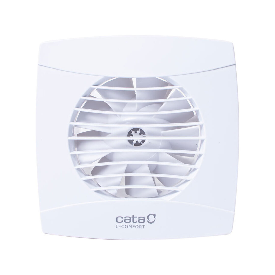 Вентилатор UC-10 ф100мм, цвят Бял, 110м3/ч, 8W, 26dB комплект с клапа CATA