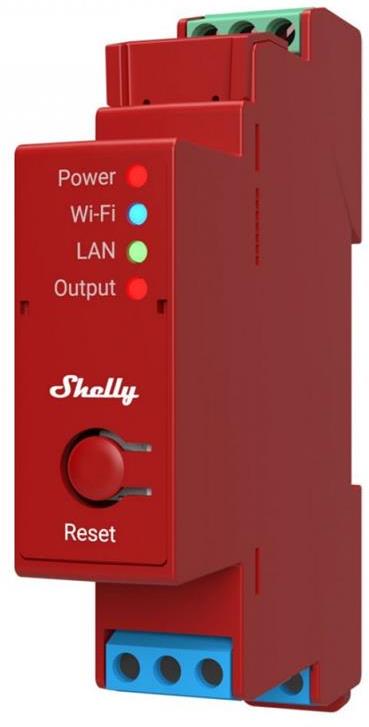 Импулсно Smart реле 1х On/Off 16A с мерител за DIN монтаж Shelly PRO 1PM