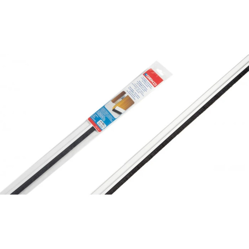 GEКO PVC Уплътнител под врата 1м бял