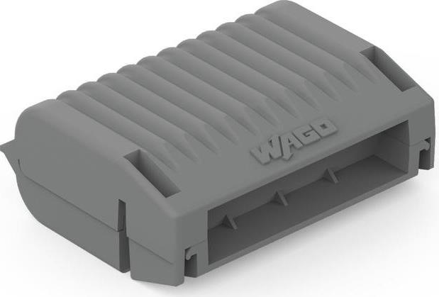 Кутия с гел GelBox Wago за клема до 4мм2, IP x8, 33.6×17.8×45,9мм, сива