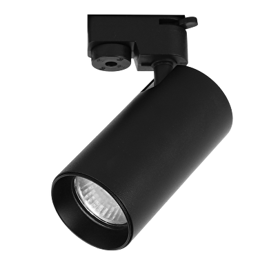ТЯЛО ЗА РЕЛСОВ МОНТАЖ, ДВУПРОВОДНО, GU10, 220-240V AC, IP20, ЧЕРНО