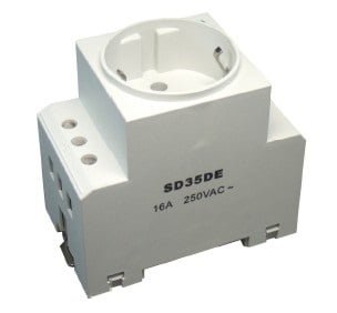 Контакт Шуко за DIN SHC 16A 2.5TE