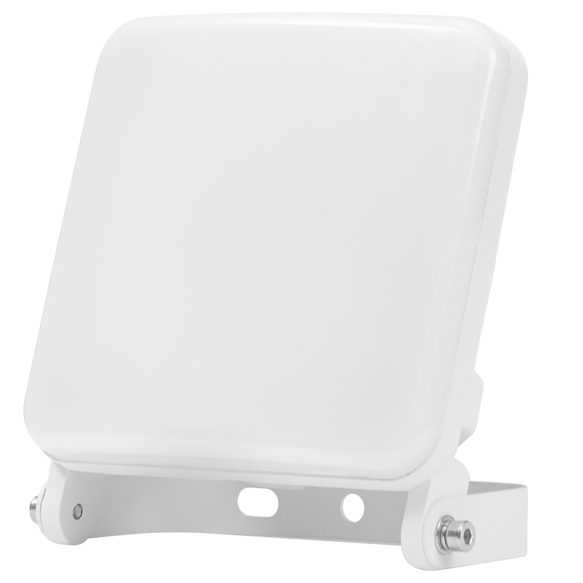 LED ПРОЖЕКТОР С НИСКО НИВО НА ЗАСЛЕПЯВАНЕ, БЯЛ КОРПУС, 30W, 4200K, 220V-240V AC, IP65