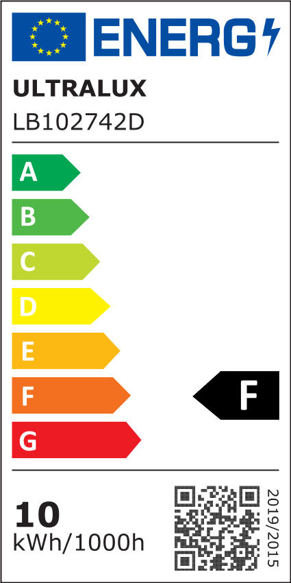 LED лампа крушка димираща, 10W, E27, 4200K, 220-240V AC, неутрална светлина