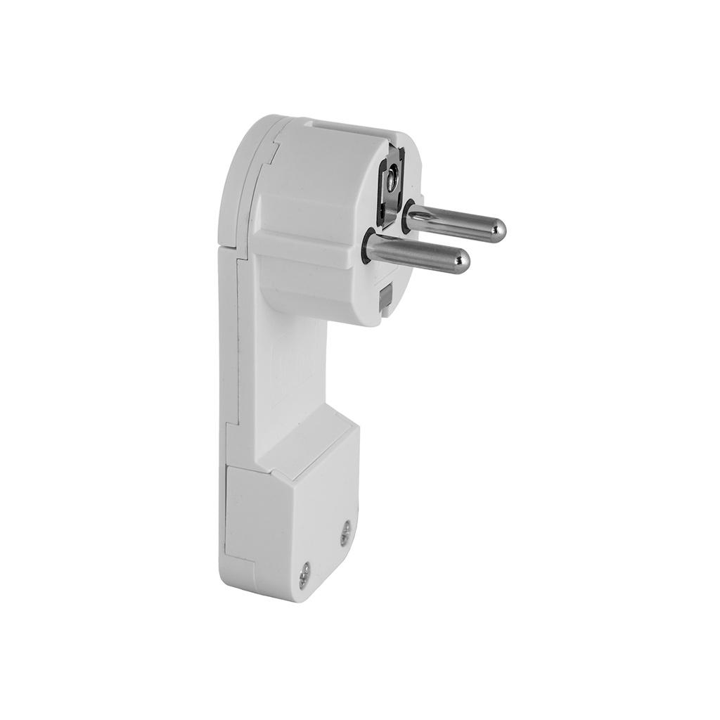 Щепсел SOLERA Extra Flat, 10A, Бял