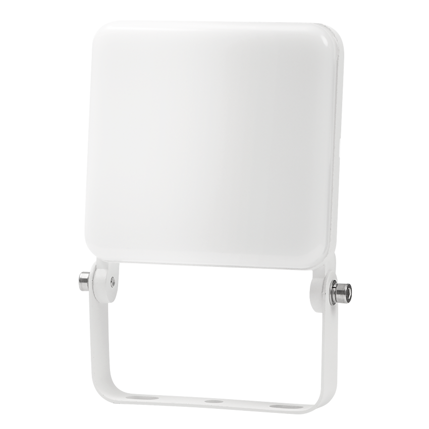 LED ПРОЖЕКТОР С НИСКО НИВО НА ЗАСЛЕПЯВАНЕ, БЯЛ КОРПУС, 10W, 4200K, 220V-240V AC, IP65