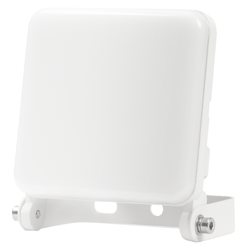 LED ПРОЖЕКТОР С НИСКО НИВО НА ЗАСЛЕПЯВАНЕ, БЯЛ КОРПУС, 10W, 4200K, 220V-240V AC, IP65