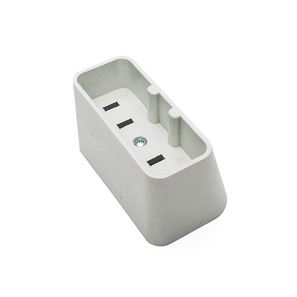 Трифазен контакт, 380V, 3х25А, Сив
