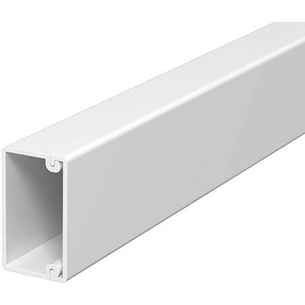 Кабелен канал 80×40, Бял, 2м