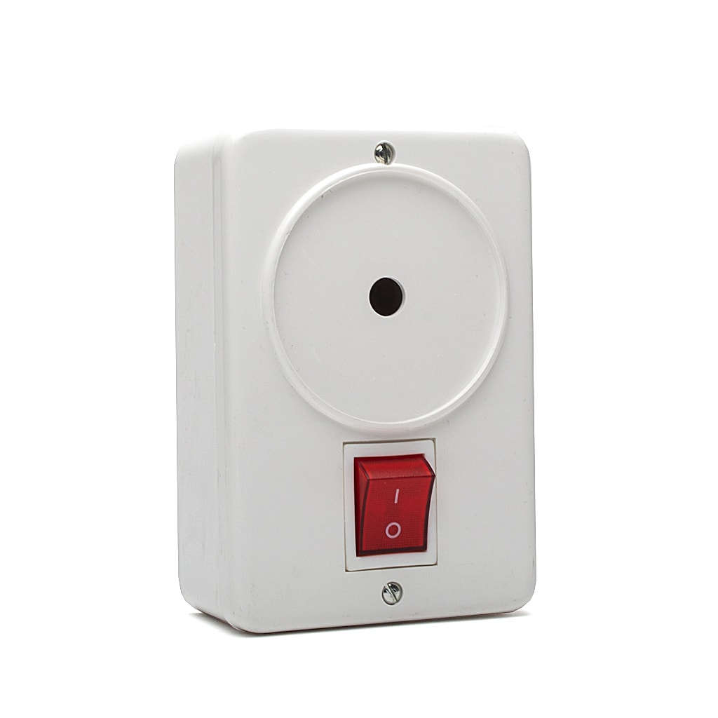 Бойлерно табло НК, 20A, 250V, Открит монтаж, Бял