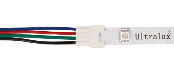 Гъвкав конектор за RGB LED лента 10мм 5бр/пакет