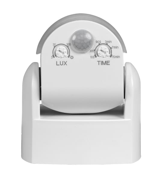 Сензор за движение, открит монтаж,9м 2xPIR, IP65, 220V-240V AC, 180°/360°, 1200W/600W