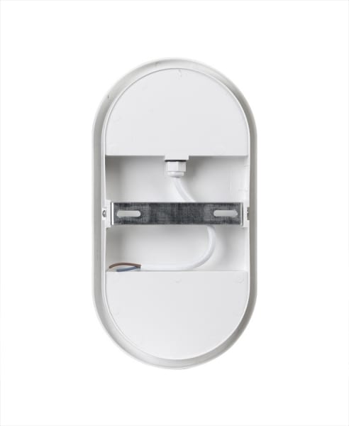 LED Влагозащитена плафониера 24W, 4200K, Eлипса, Бяла, 220V-240V AC, IP54, SMD 2835