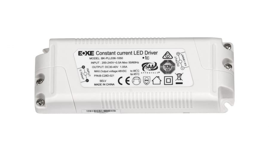 Недимиращ драйвер за LED панели 40W, 850mA, 220V-240V AC