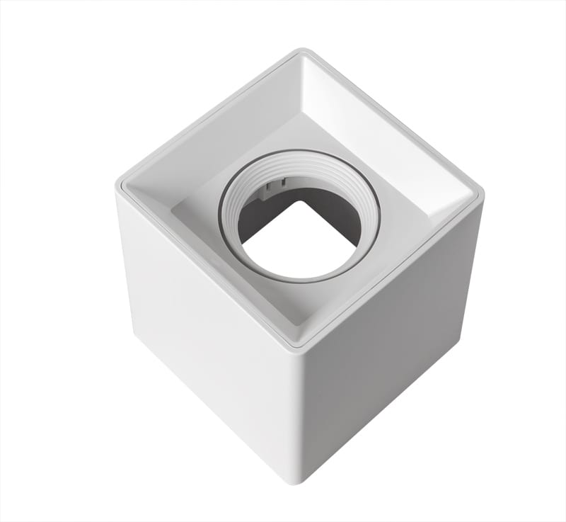 Луна за открит монтаж Подвижна, Gu10, Бяла, Low grade