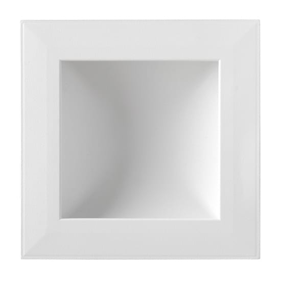 LED луна с индиректна светлина 12W, квадрат, 2700K, 220V-240V AC, Топла светлина, 120°, SMD 2835