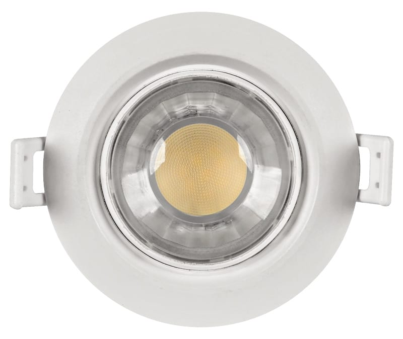 LED луна за вграждане подвижна 8W, кръг, 4200K, 220V-240V AC, 90°, Неутрална светлина, SMD 2835