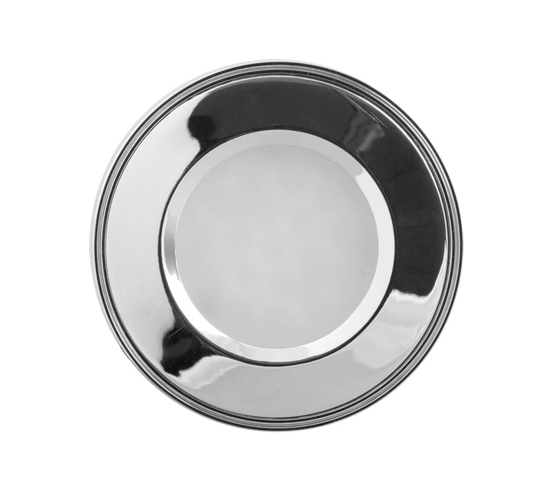 Мебелна светодиодна луна кръг, 1.5W, 4000K, Хром, 12V DC, 120°, Неутрална светлина, SMD 3014