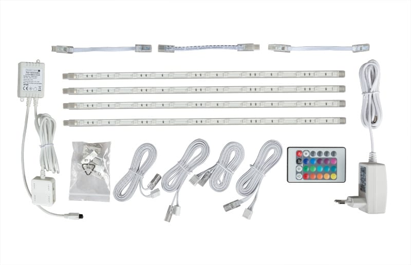 Комплект RGB светодиодно осветление, 12W, RGB, 220V-240V AC, 120°, SMD 5050