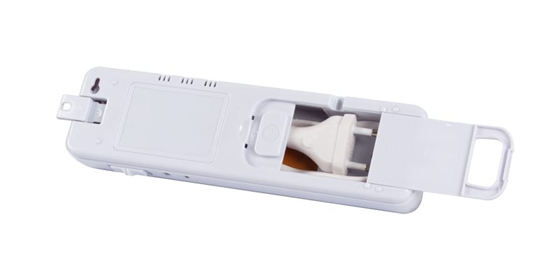 LED Осветително тяло с вградена батерия 2W, 6500K, 220V-240V AC, Студена светлина, 120°, SMD 2835