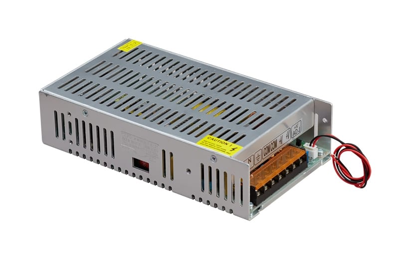 Димиращо захранване 0-10V, Невлагозащитено, 300W, 12V DC, 25А