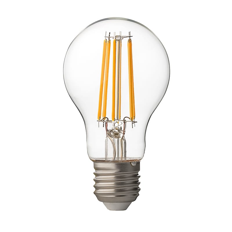 LED димиращ filament крушка, 7.5W, 4200К, E27, 360°, 220V-240V AC, Неутрална светлина