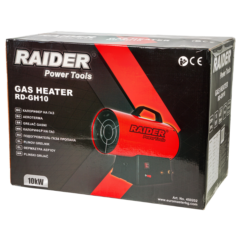Калорифер на газ 10kW RD-GH10