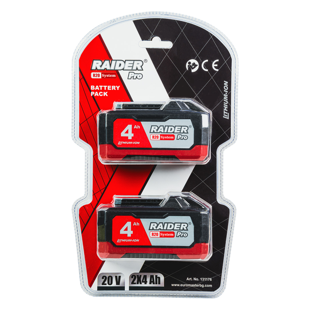 R20 Батерии 20V 2x4Ah за серията RDP-R20 System