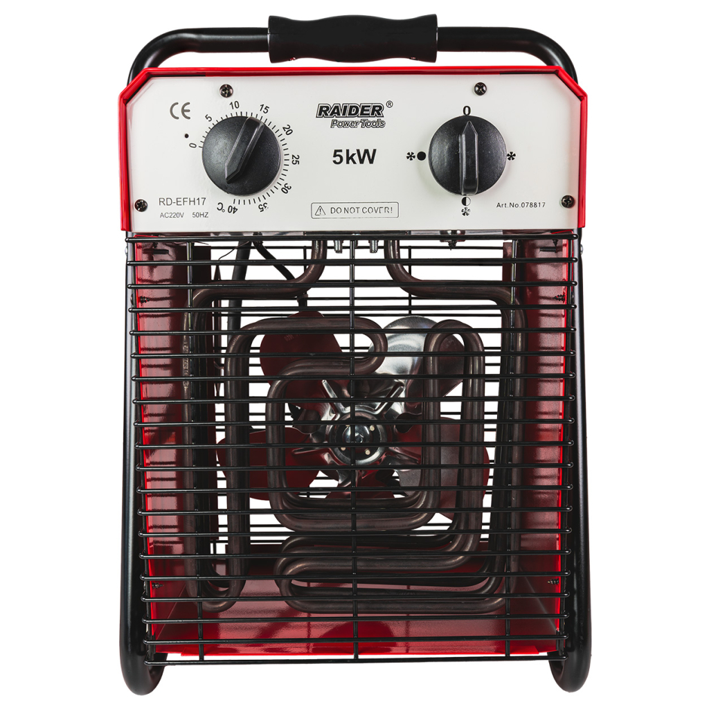 Калорифер електрически 5kW 230V на стойка RD-EFH17