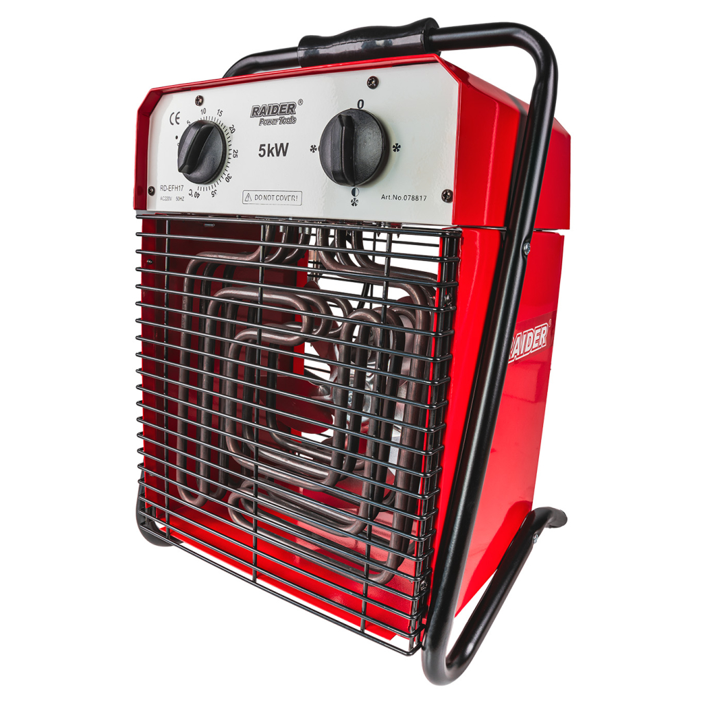 Калорифер електрически 5kW 230V на стойка RD-EFH17