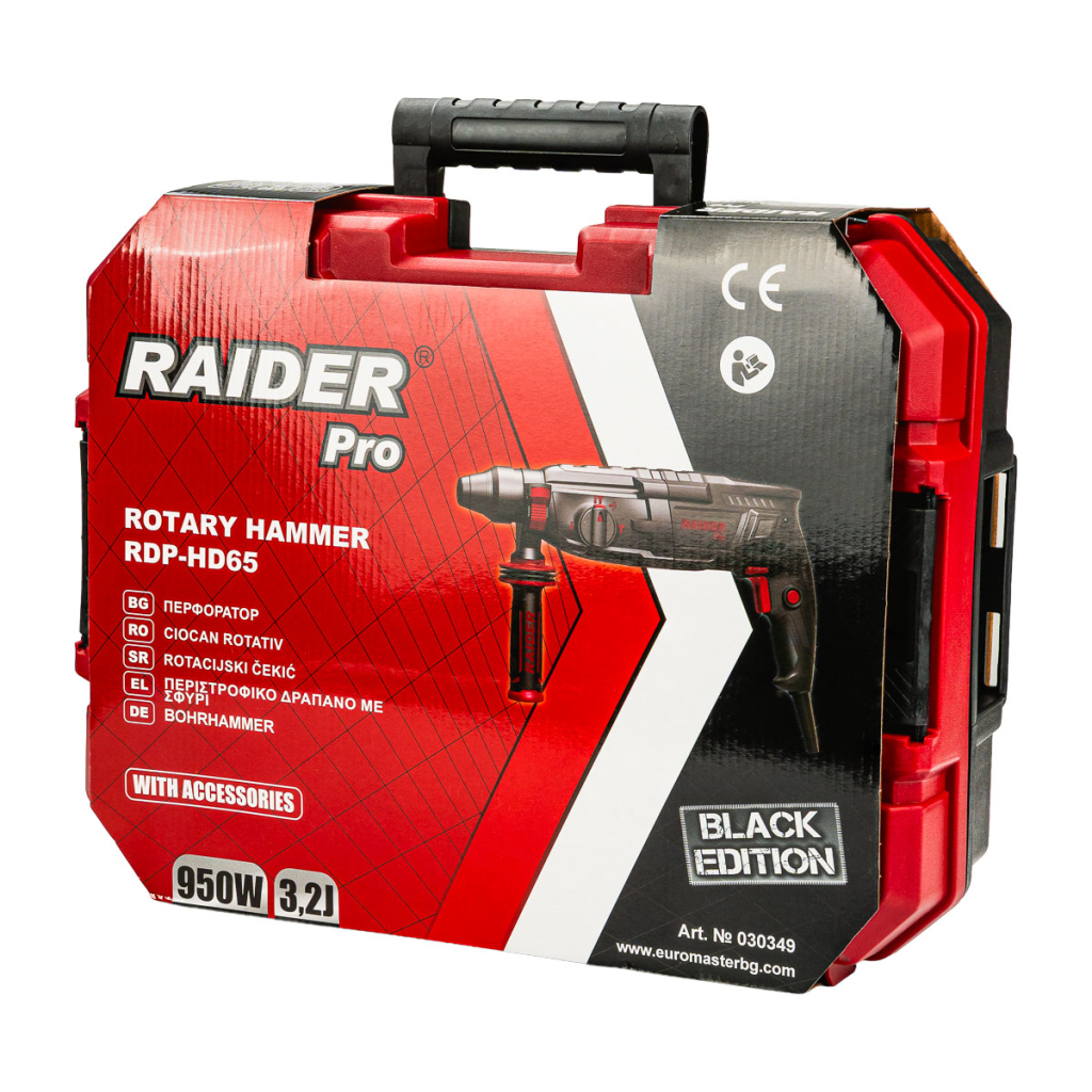Перфоратор 950W 28mm 3,2J 4 функции рег. обороти RDP-HD65
