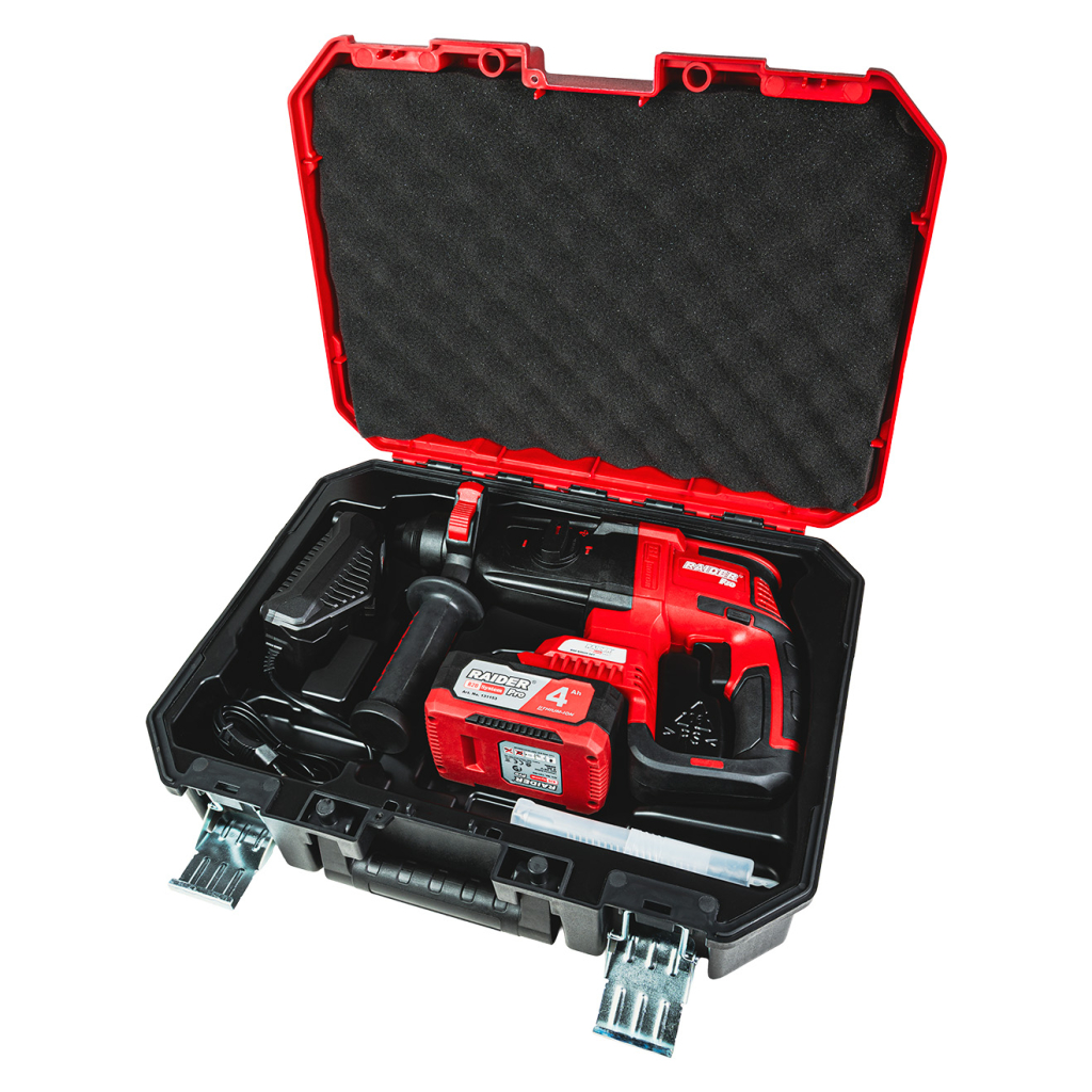 R20 Перфоратор безч. SDS-plus 3J 4функции 4Ah Case RDP-BRH20