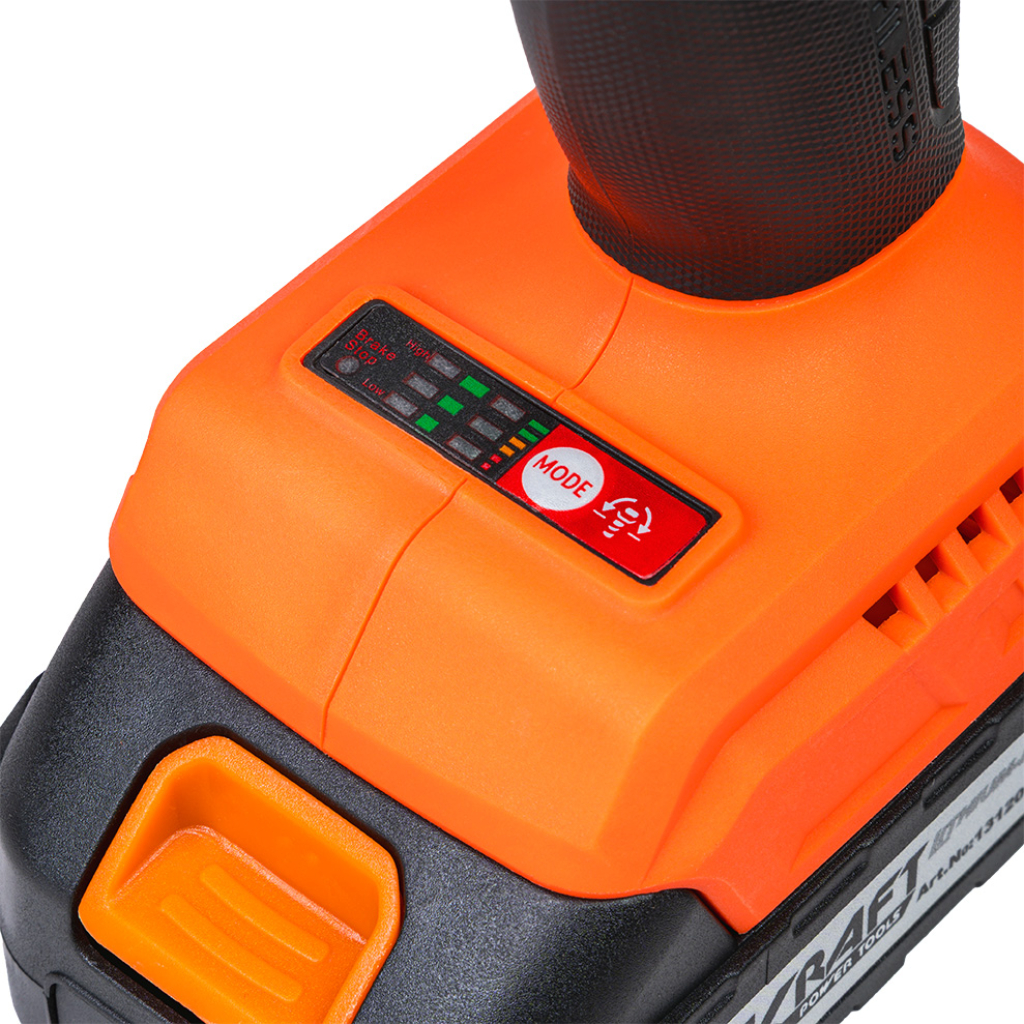 Бормашина безчеткова 18V 2-ск. 10mm 40Nm 2Ah Case BK-BCD40