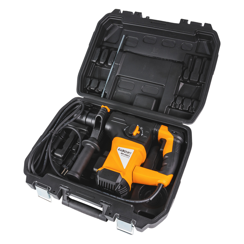 Перфоратор 1500W 4,8kg 32mm SDS-plus 5J BK-HD61