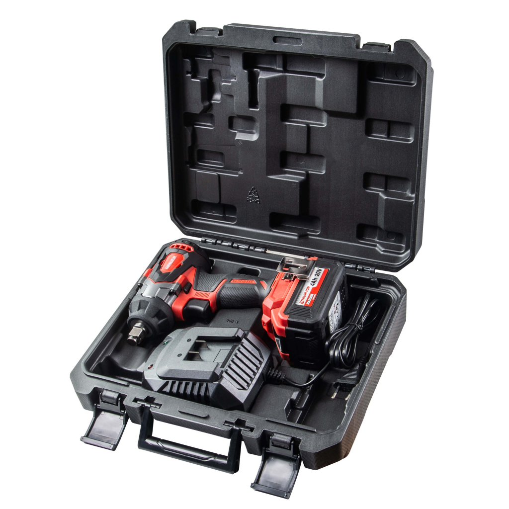 Гайковерт ударен безч. 20V 4-ск.4Ah 480Nm1/2"куфар RDI-IBW04