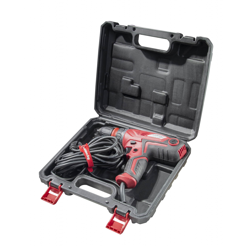Винтоверт 400W 2-ск. 6m кабел бърза смяна в куфар RDP-CDD09