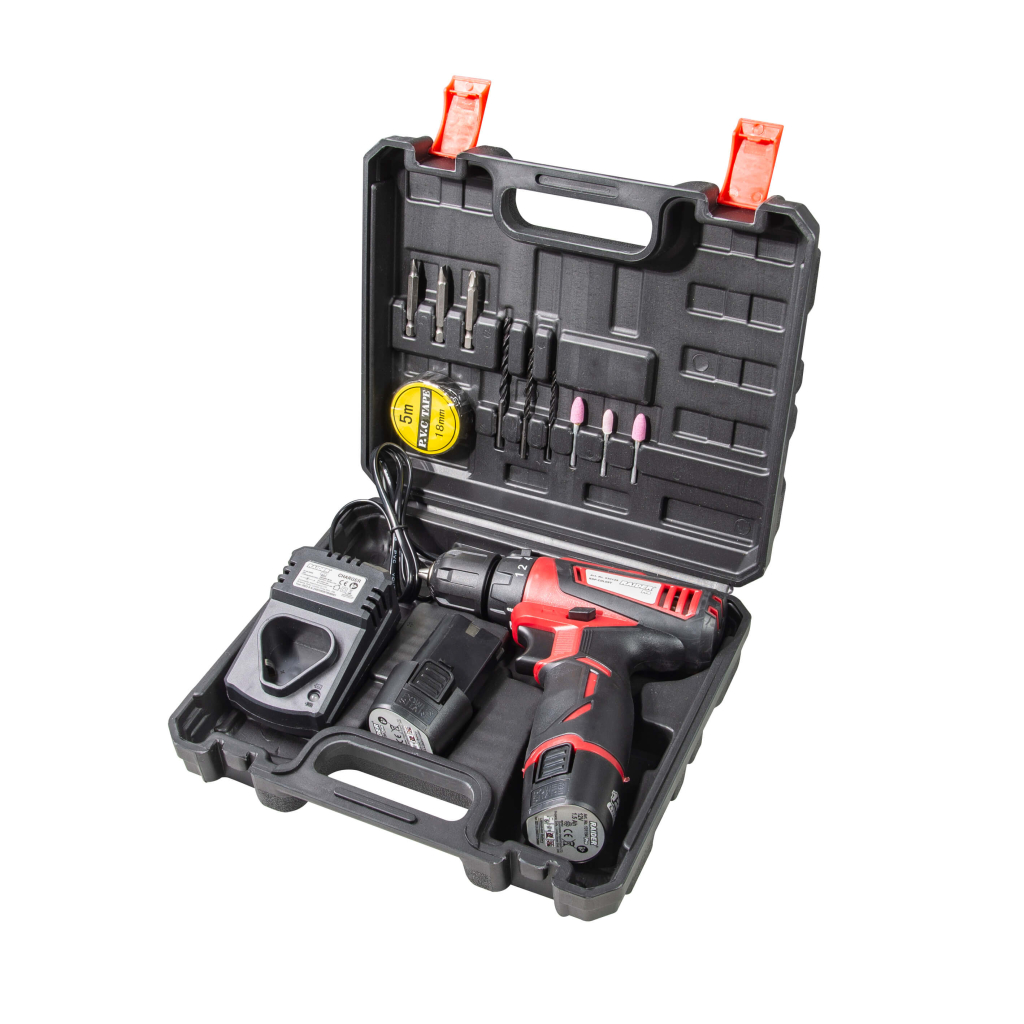 Бормашина акум. 12V 2-ск. 2x1.5Ah 1h RDP-CDL09T