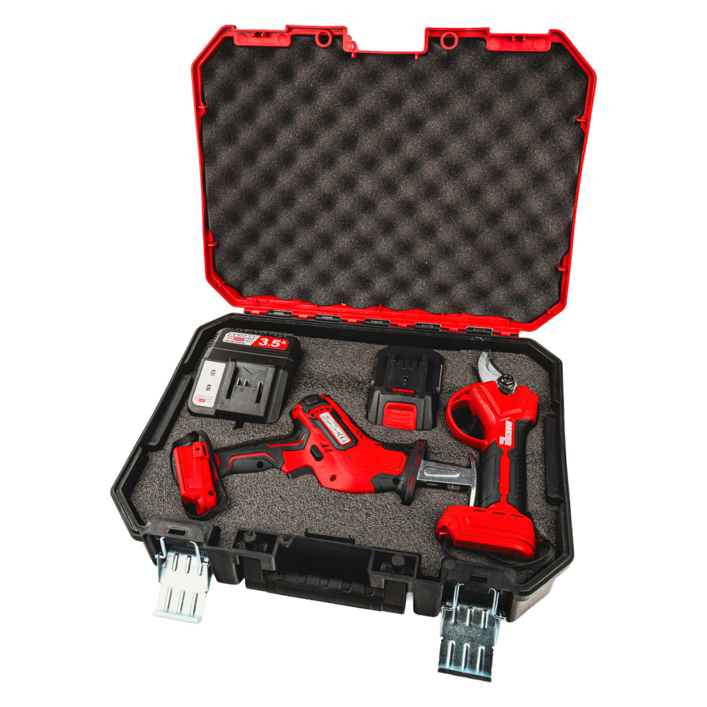 R20 Комплект 2 машини 4Ah Garden куфар RDP-BXS17