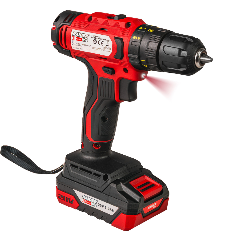 R20 Бормашина & Безч.Гайковерт320Nm2x2AhCaseRDP-PCD20&PBIW20