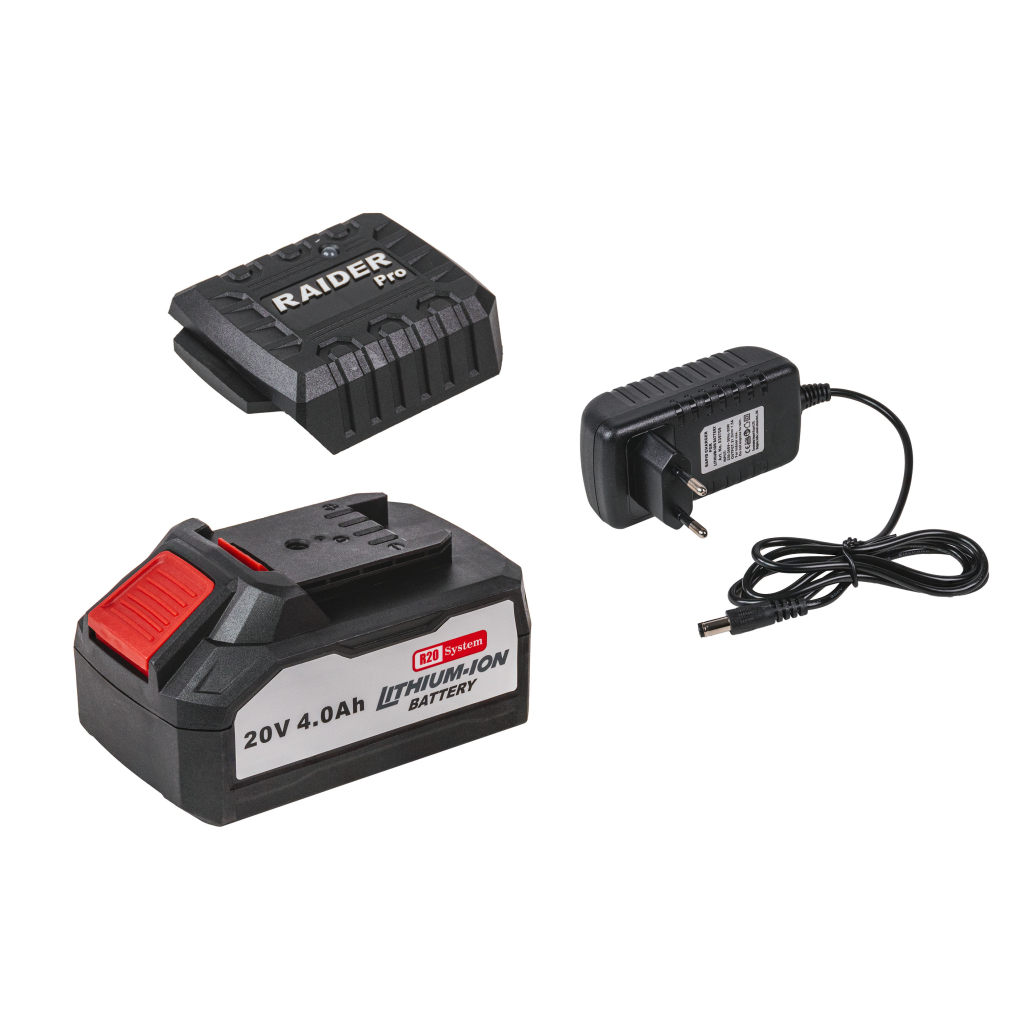 R20 Комплект 4 машини 4Ah + 3 чанта RDP-BXS4