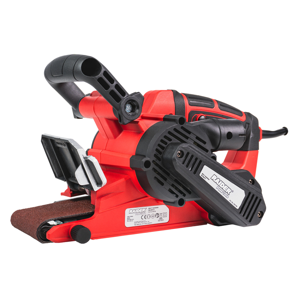 Шлайф лентов 900W 75х533mm рег. обор. стяги RD-BS12