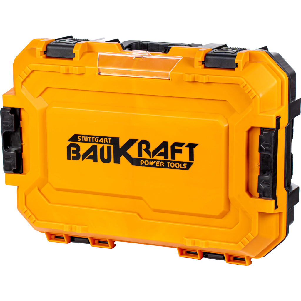 Ъглошлайф безчетков Ø125mm 18V 2x4Ah куфар BK-BAG73