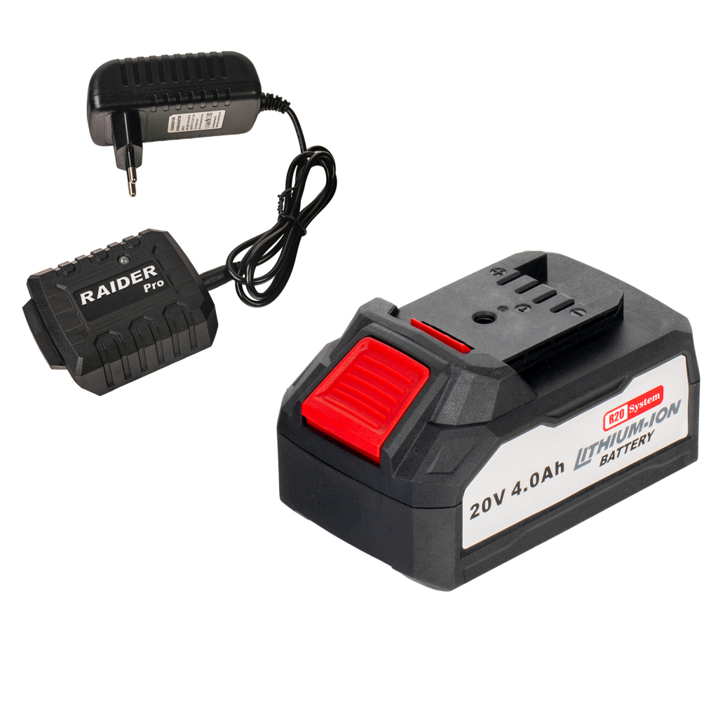 R20 Ъглошлайф Ø125mm 4Ah RDP-SPAG20 Set