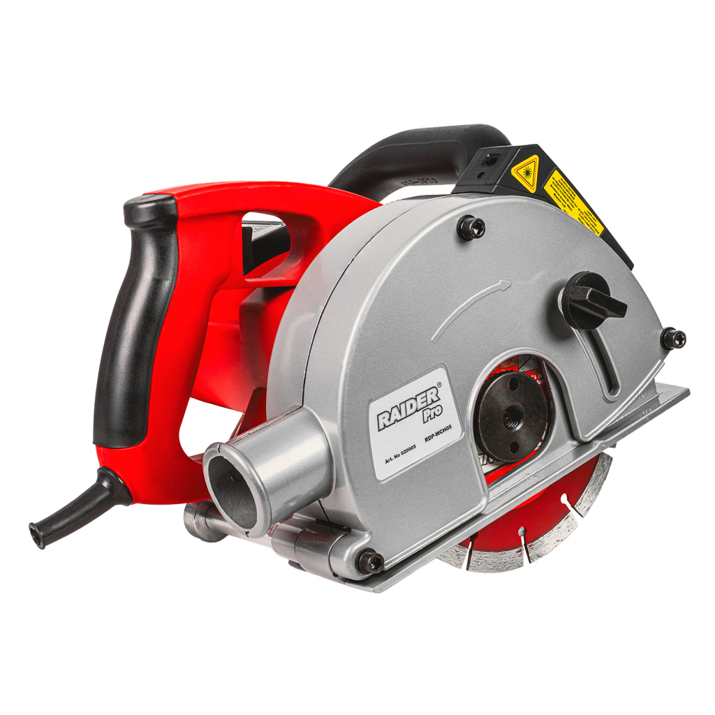 Фреза за канали 1.7kW 150mm 4cm 4диска лазер куфар RDP-WCH05
